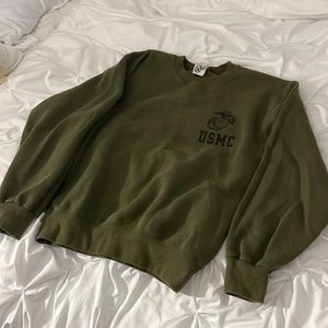 Usmc crewneck green